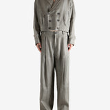 Grey jacket, full body view