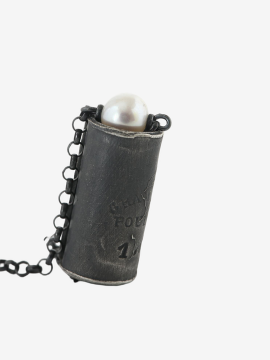 Grey jewelry, front view