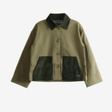Green jacket, front view