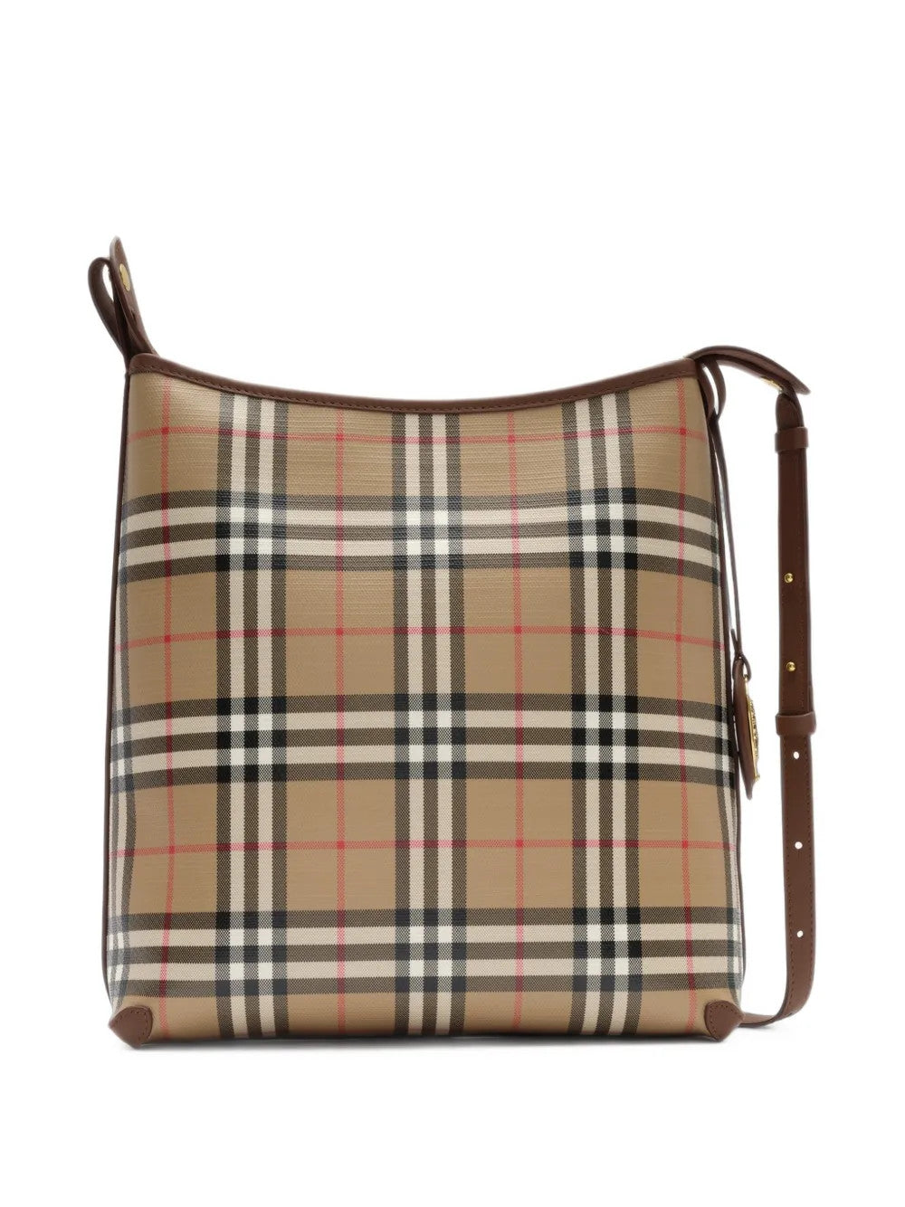 Tan bag, front view