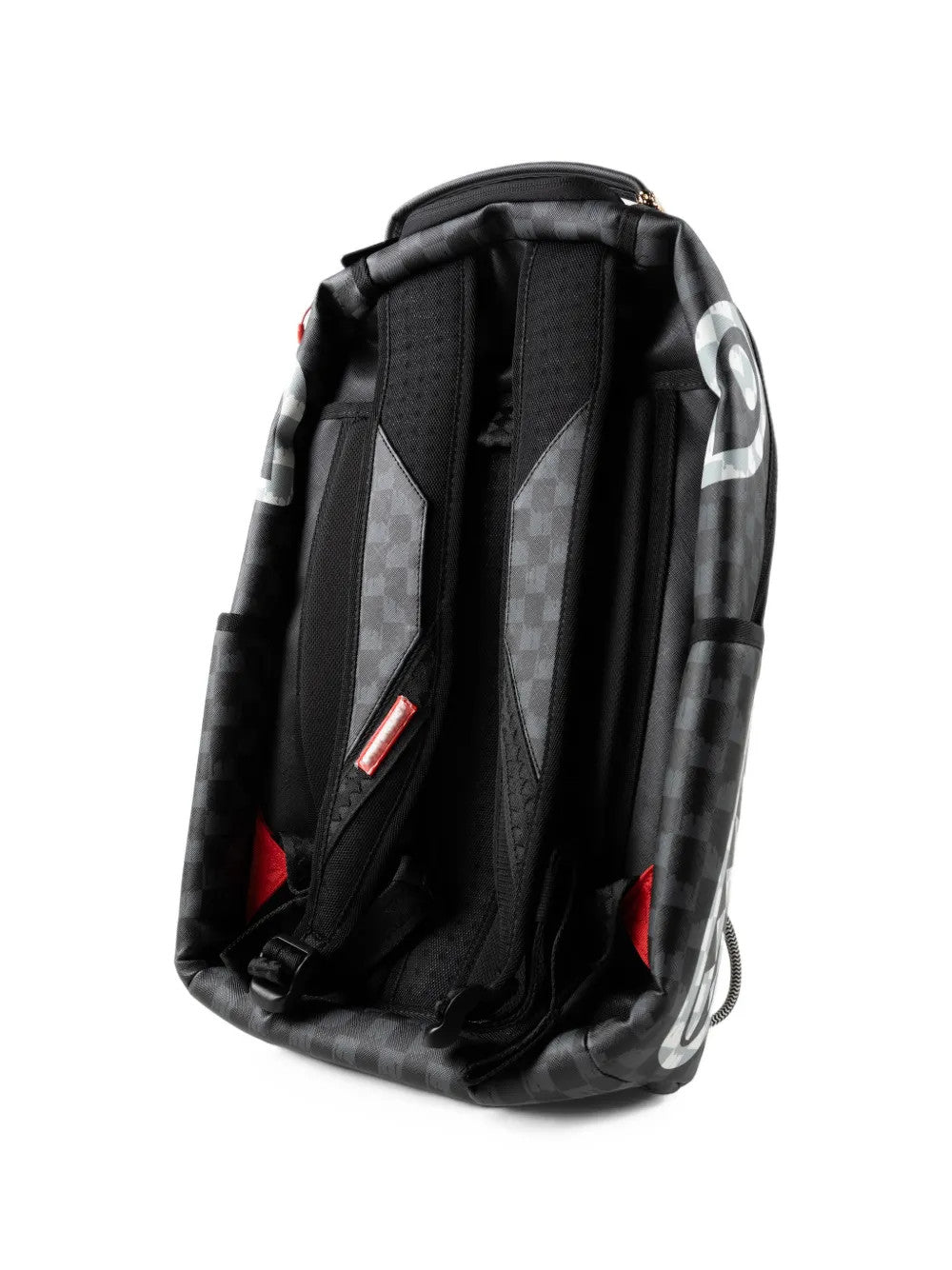 Black bag, back view