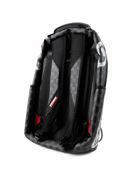 Black bag, back view