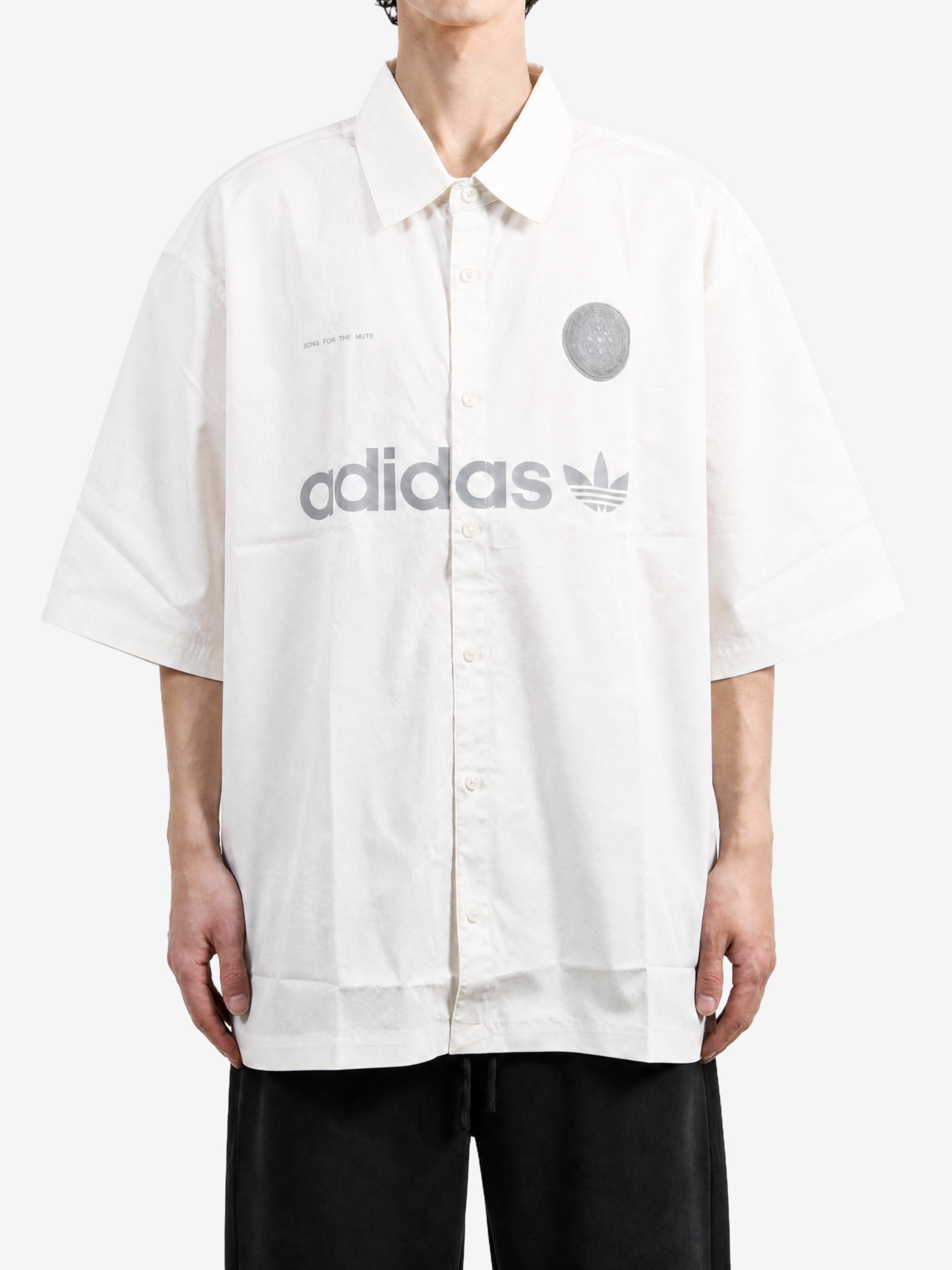 White shirt, full body view