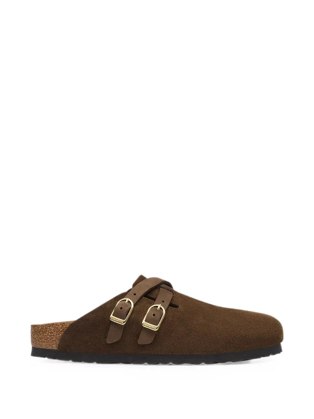 Brown sandals, front view