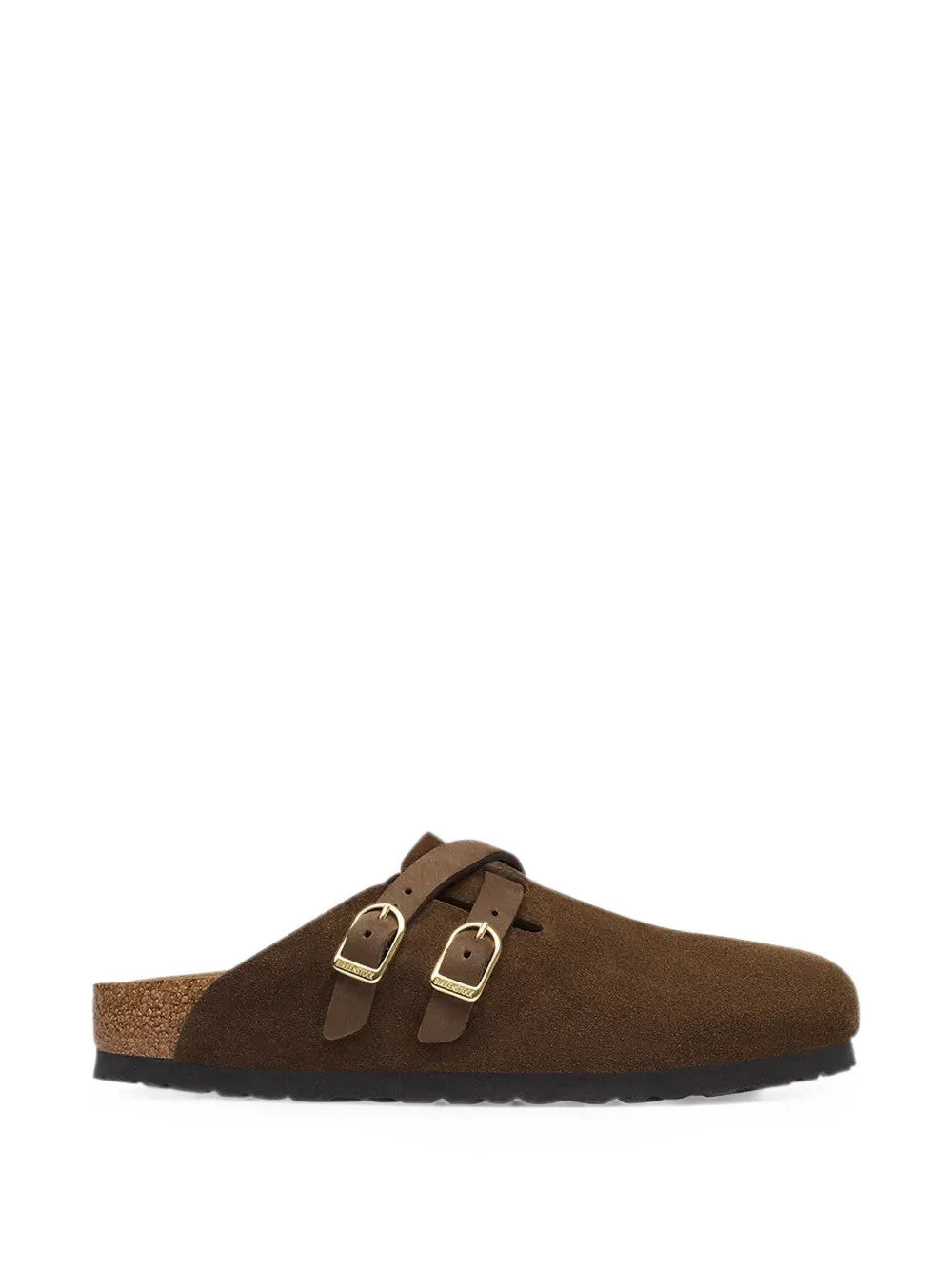 Brown sandals, front view