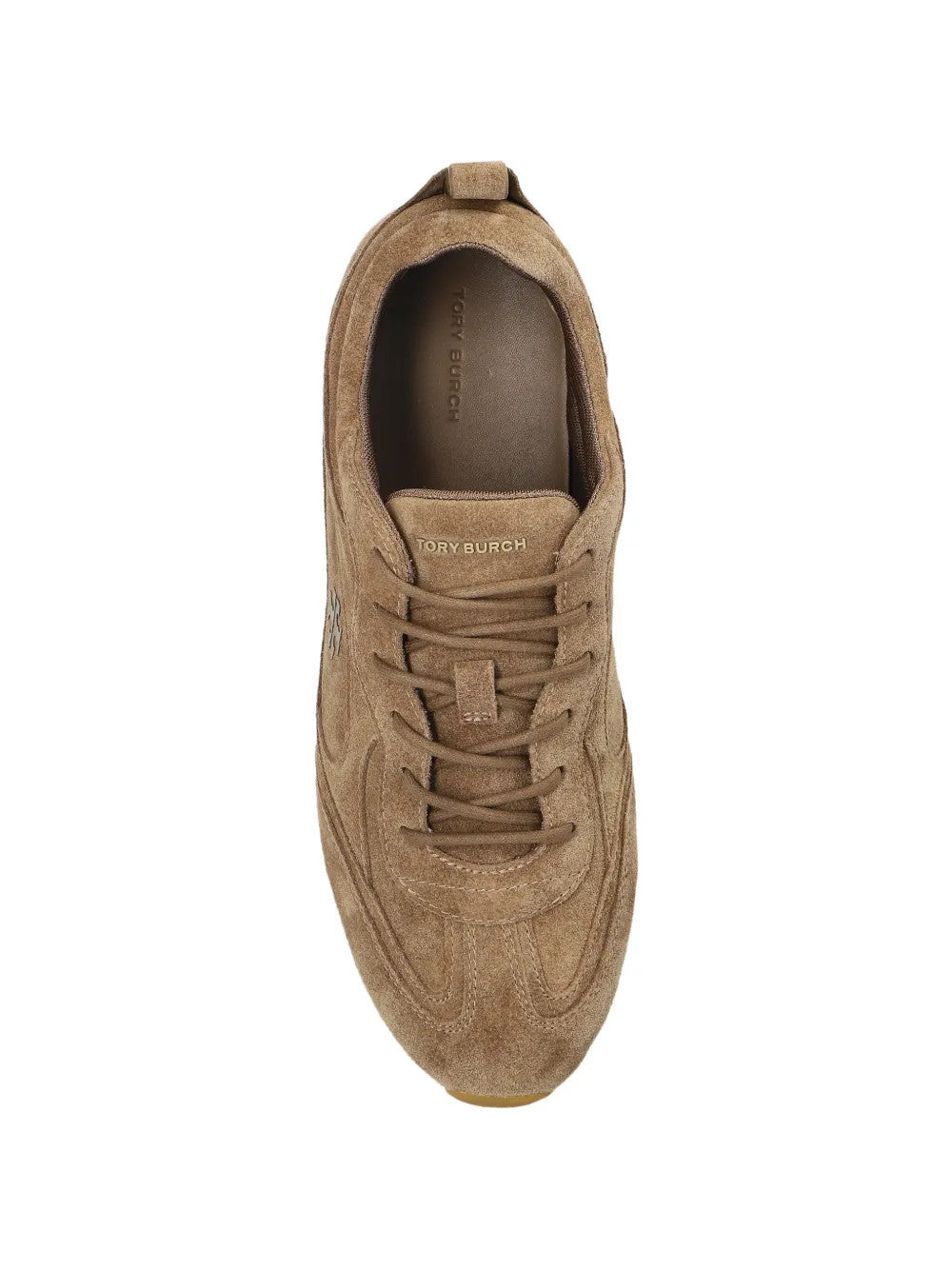 Tan shoes, front view