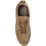 Tan shoes, front view