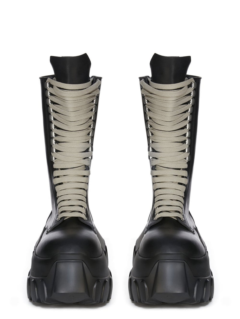 RICK OWENS - Women Army Mega Tractor Boots