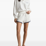 White short, full body view