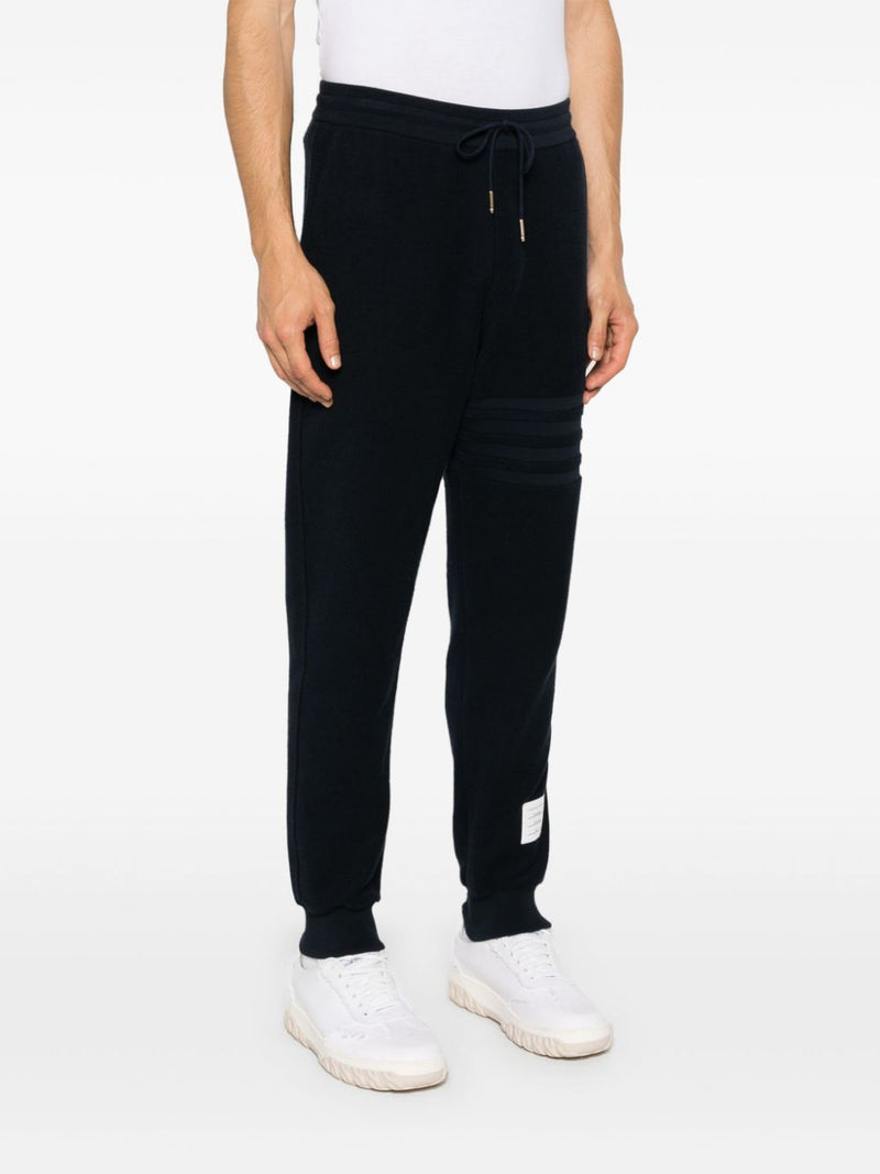 THOM BROWNE - Men W/ Seamed In 4 Bar Stripe Sweatpants