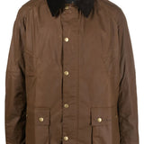 Brown jacket, front view