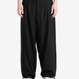 Black pants, full body view