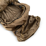 Tan bag, front view