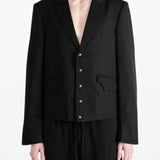 Black jacket, full body view