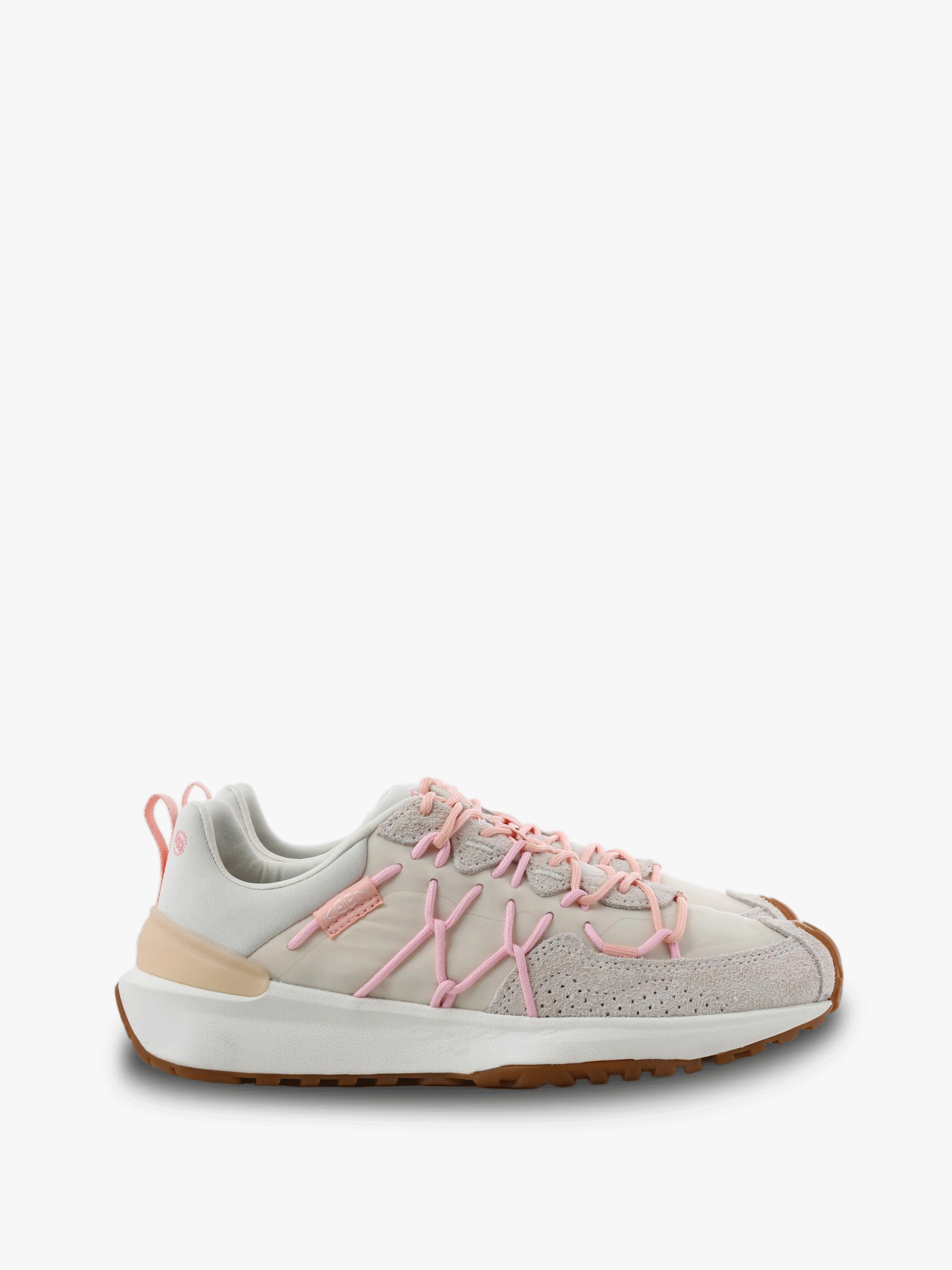 Tan shoes, front view