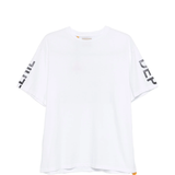 White t-shirts, front view