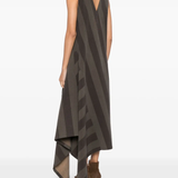 brown dresses,full body view