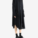 Black dress, full body view