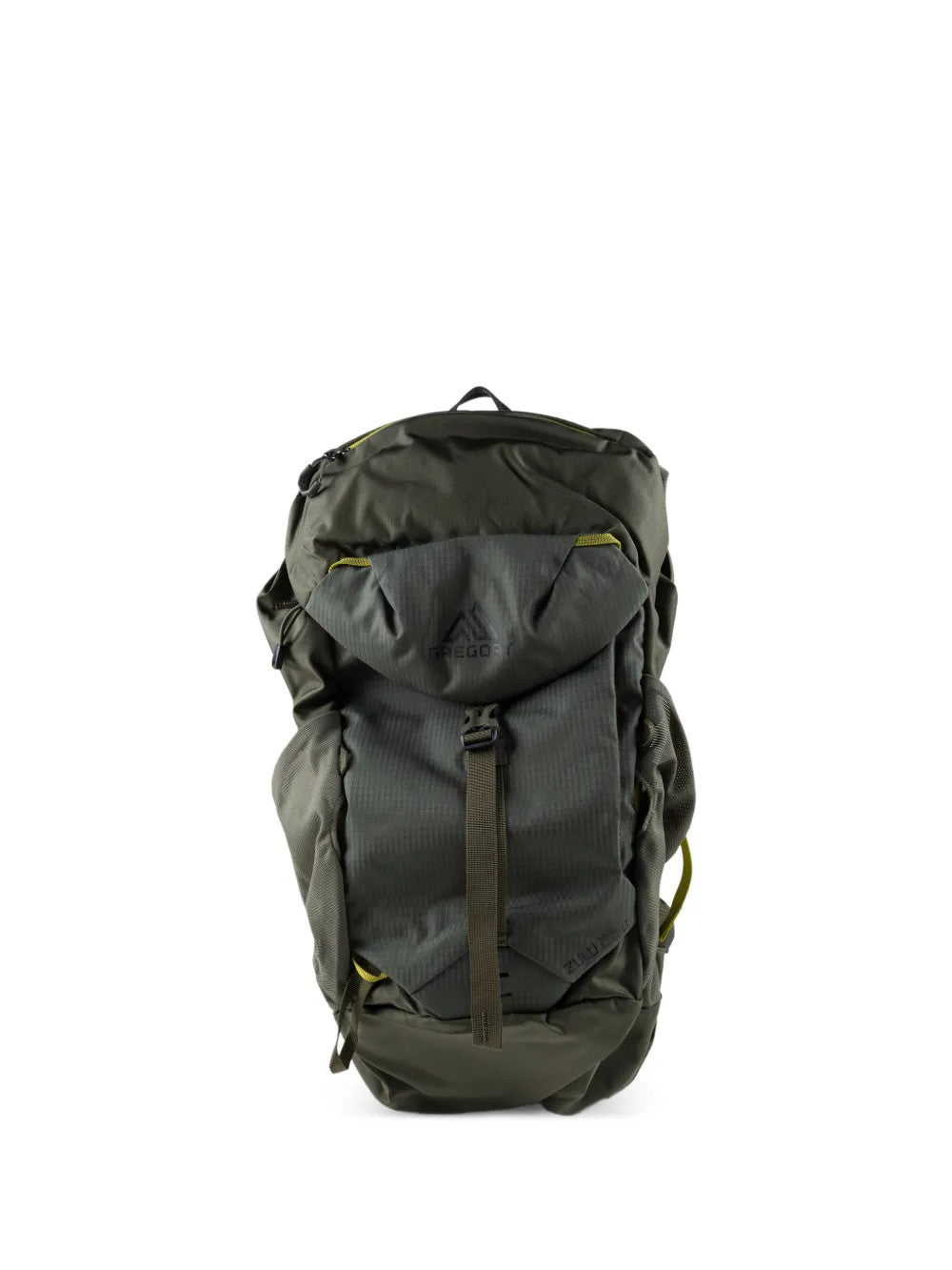 Green bag, front view