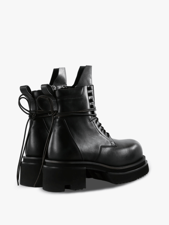 Black boots, side view