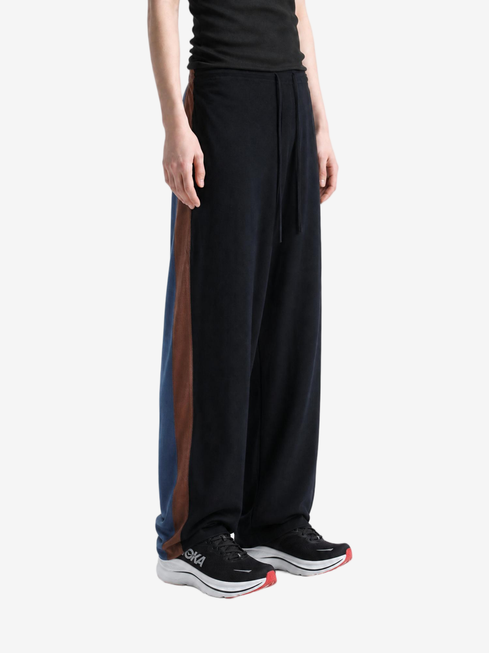 Black pants, full body view