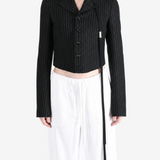 Black jacket, full body view