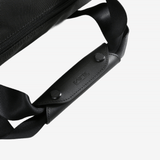 Close up of Black bag, showing detail