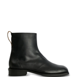Black boots, side view
