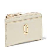 White wallet, side view