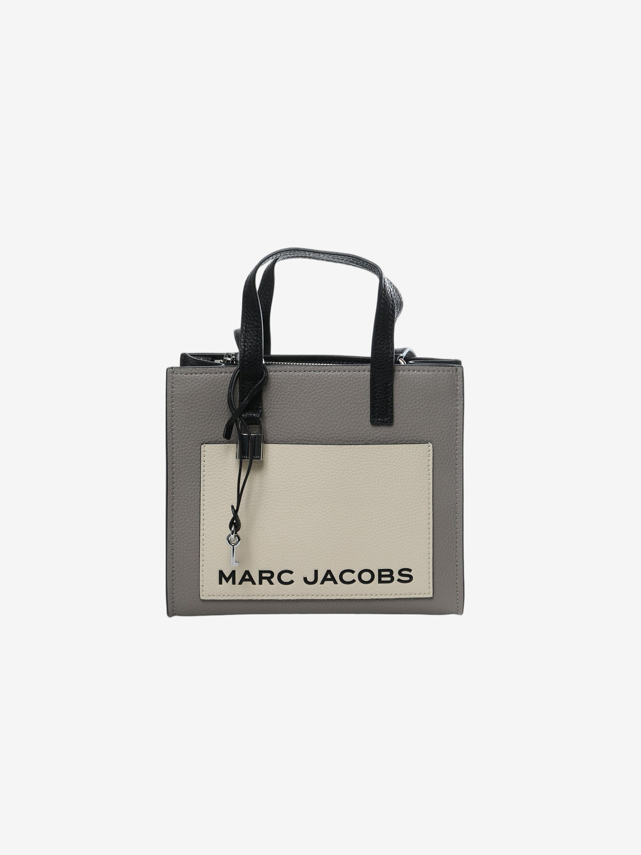 Grey bag, front view
