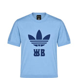 Blue t-shirt, front view