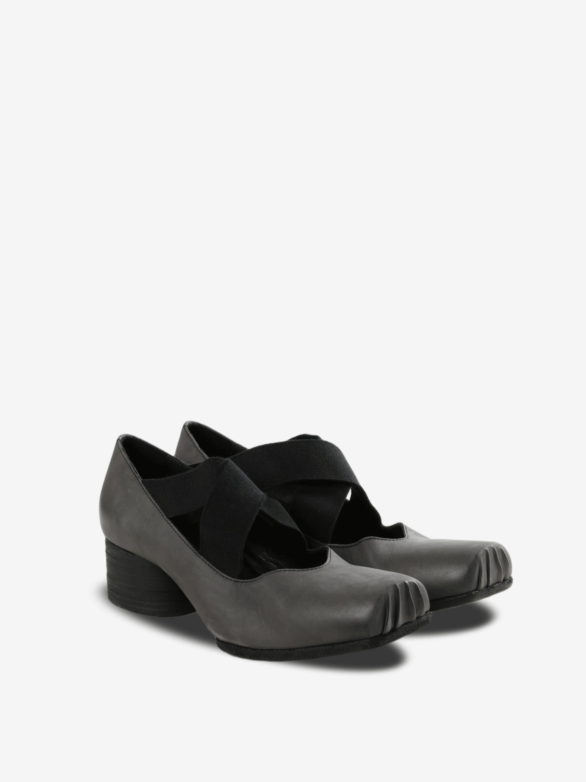 Black shoes, side view