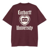 Red t-shirt, back view