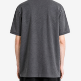 Grey t-shirt, full body view
