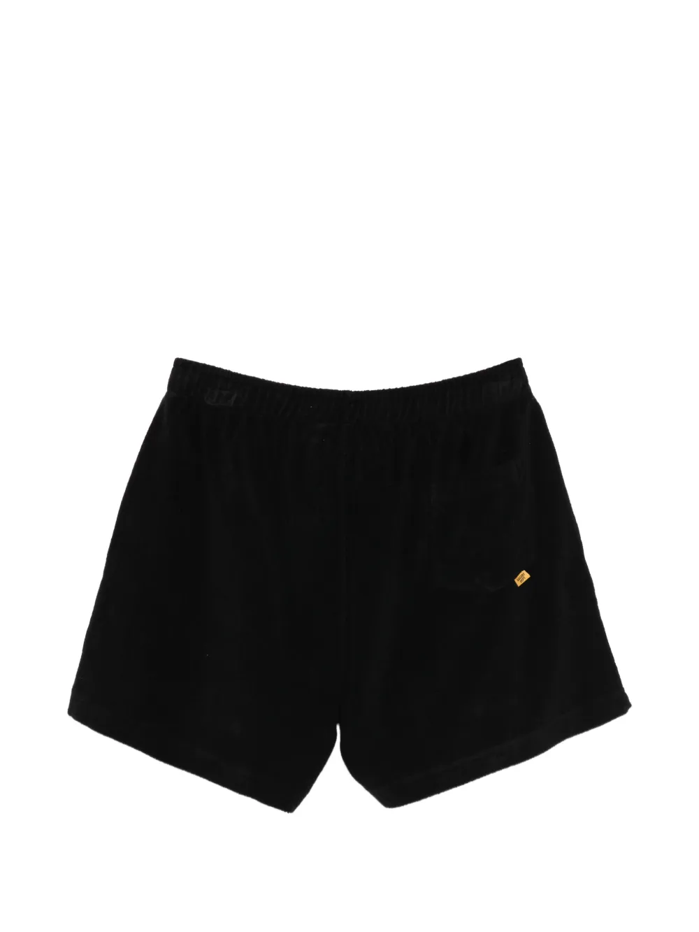 Black shorts, front view