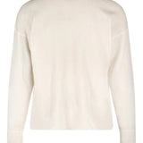 Tan shirt, back view