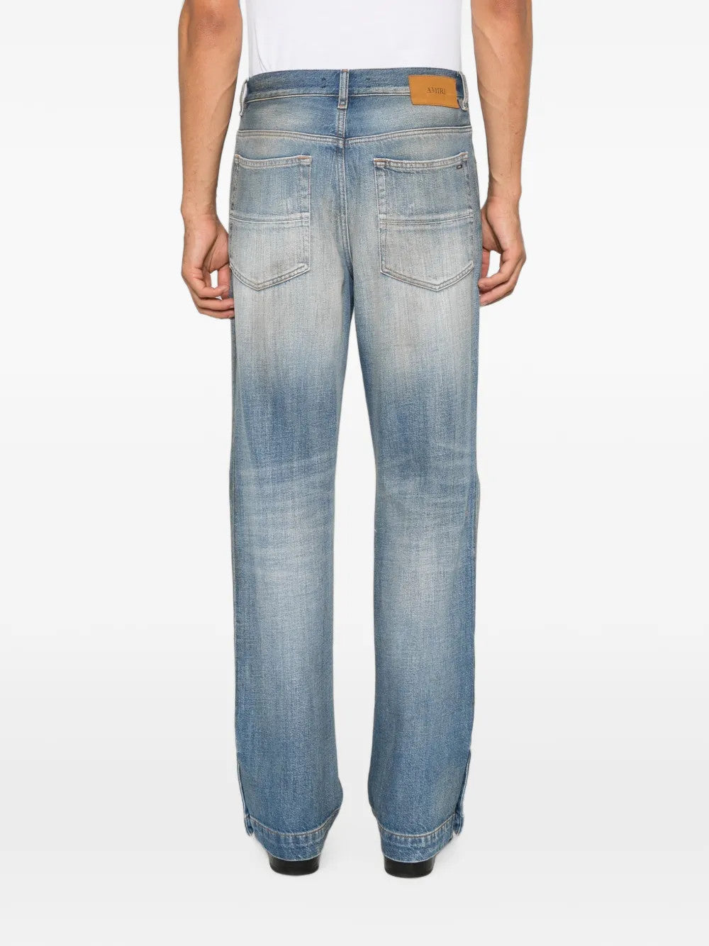 Blue jeans, full body view