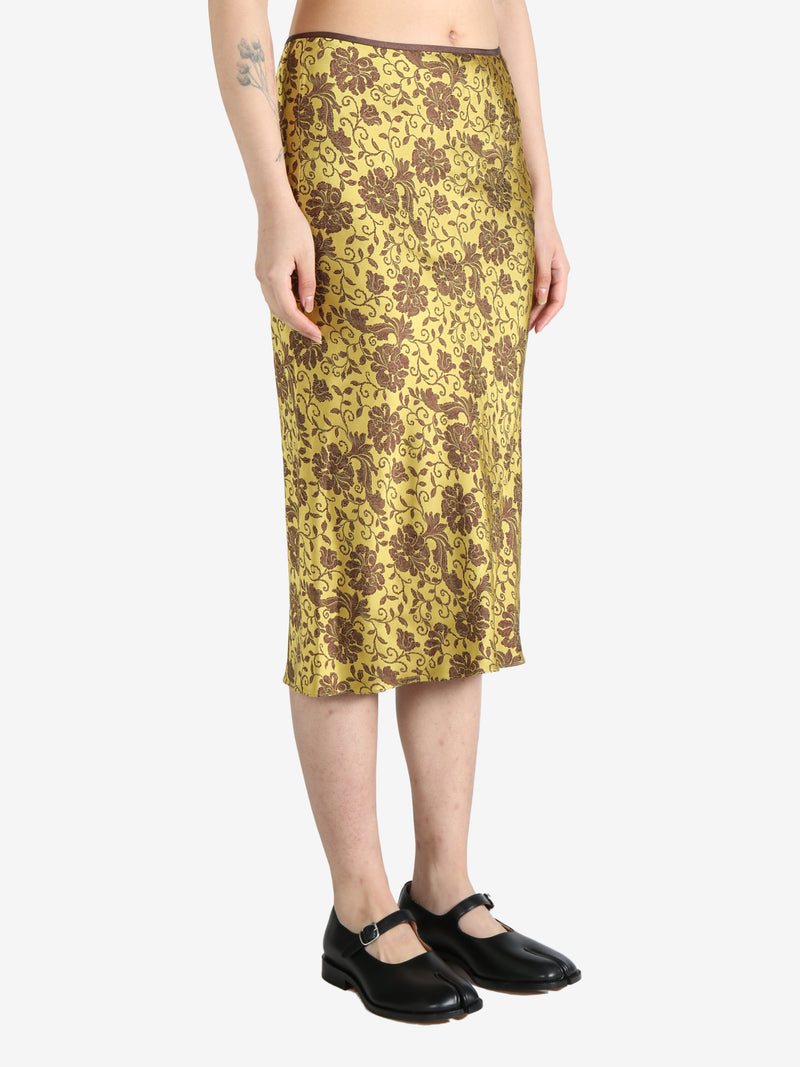 DRIES VAN NOTEN - Women Printed Viscose Skirt