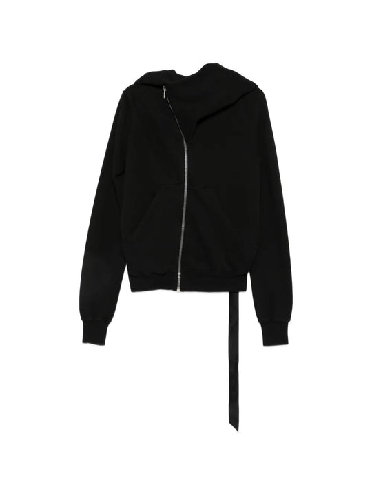 Black hoodie, front view