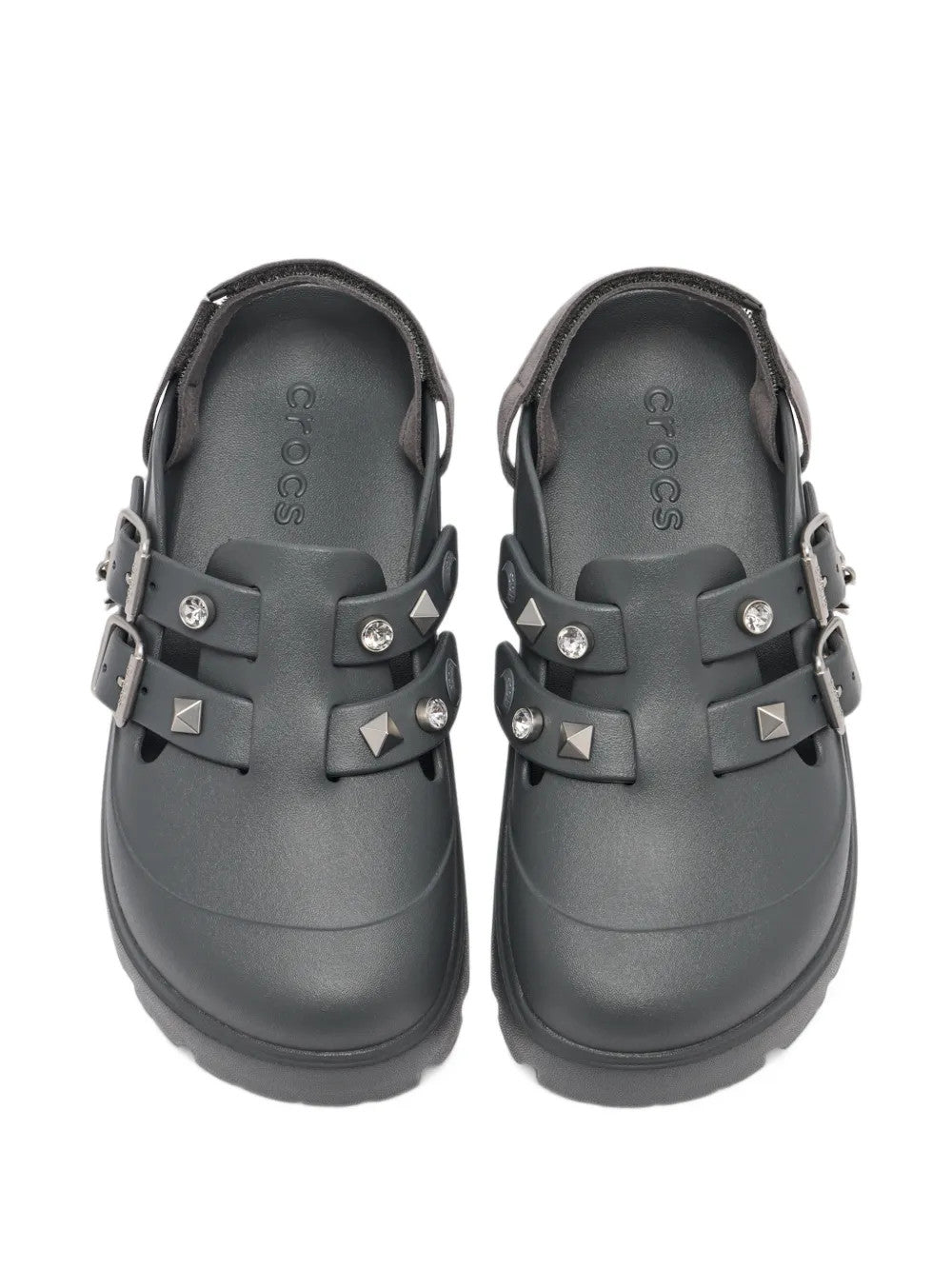 Grey shoes, front view