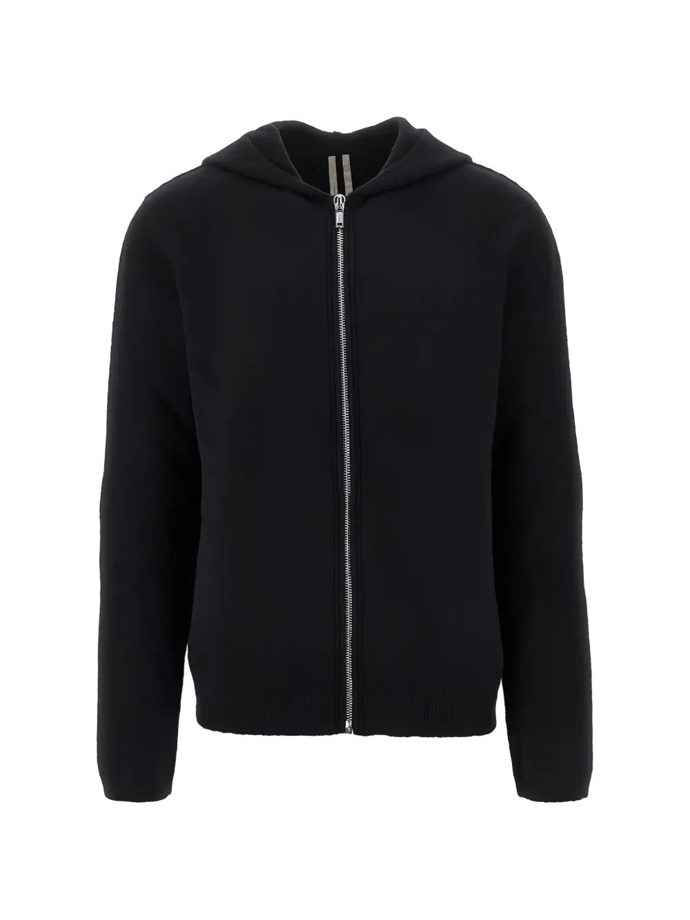 Black hoodie, front view