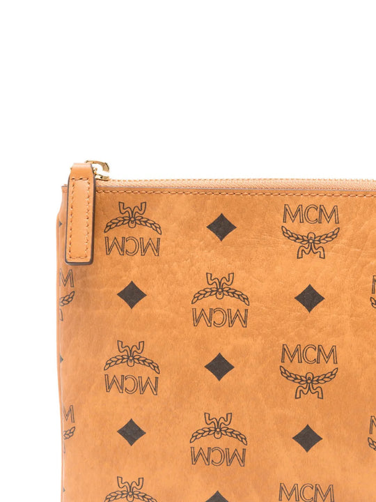 Tan bag, front view