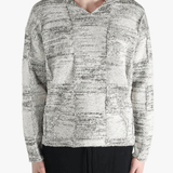 White coats worn by a person, showing the coats fit