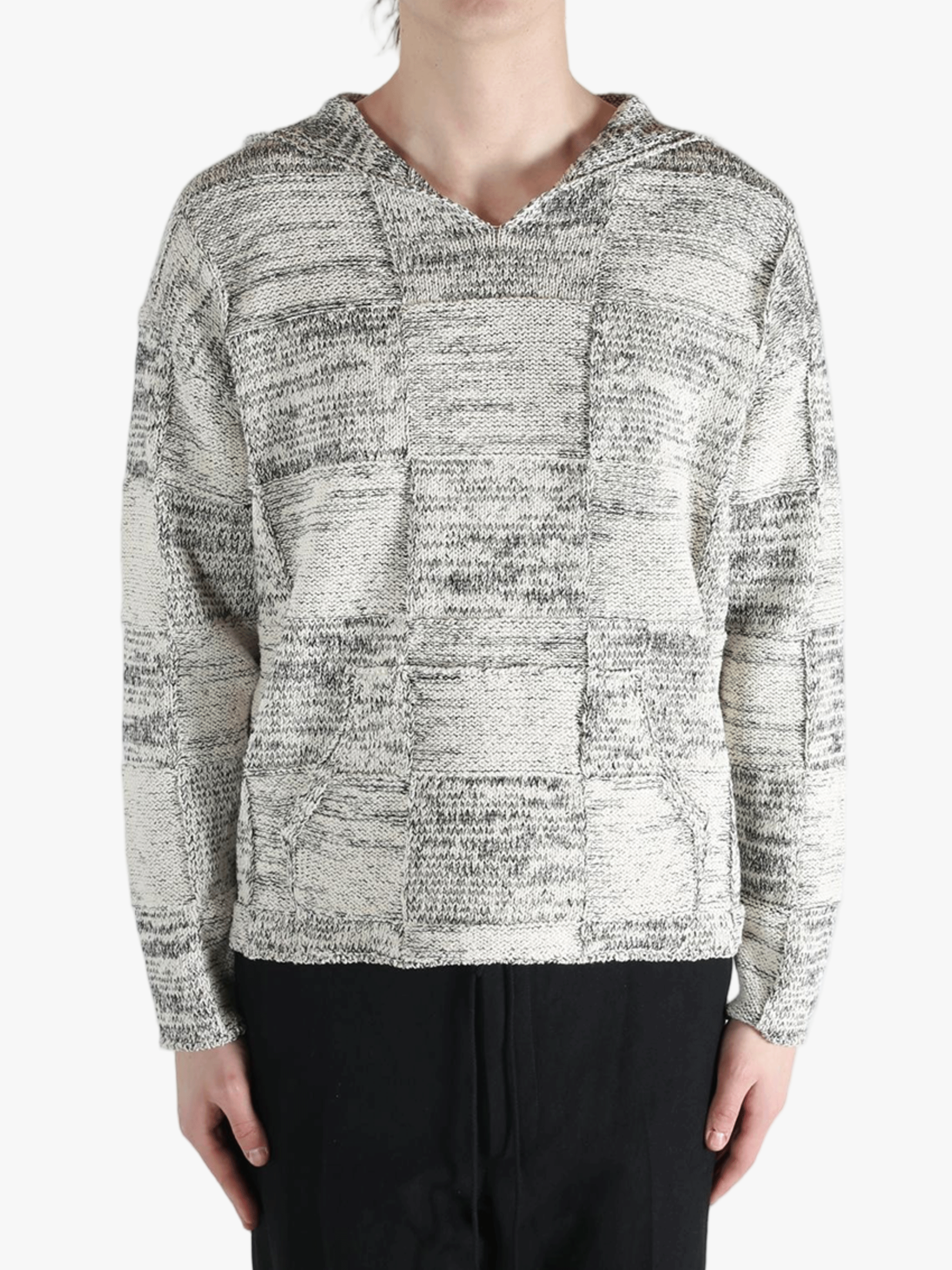 White coats worn by a person, showing the coats fit