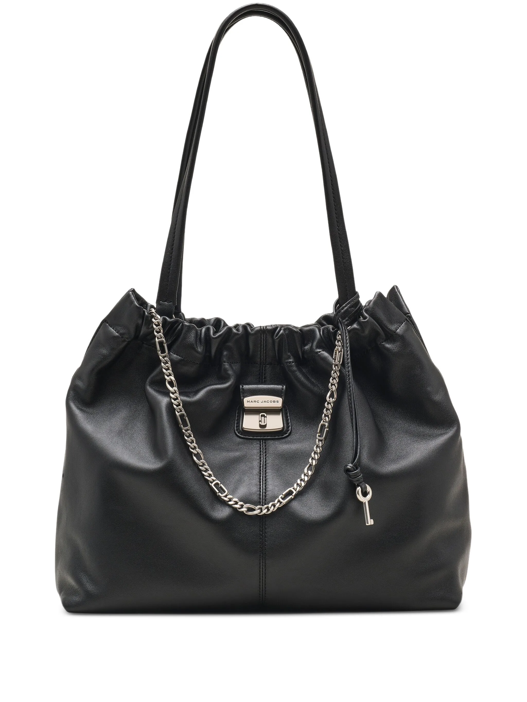 black bag, front view