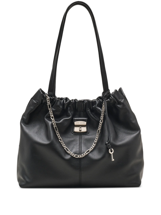 black bag, front view
