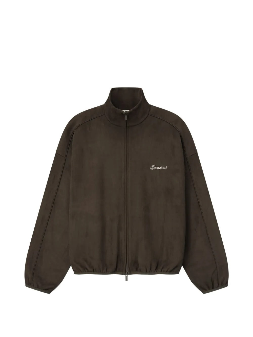 Brown jacket, front view