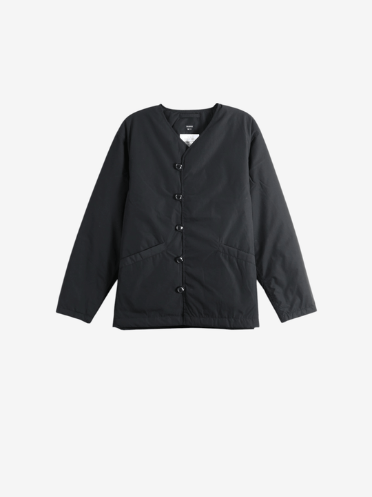 Black knitwear, front view