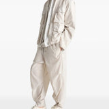 White jacket, full body view