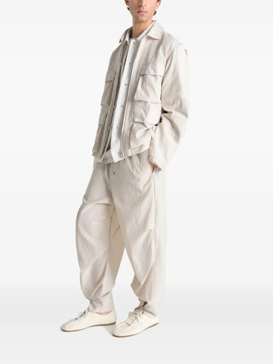 White jacket, full body view